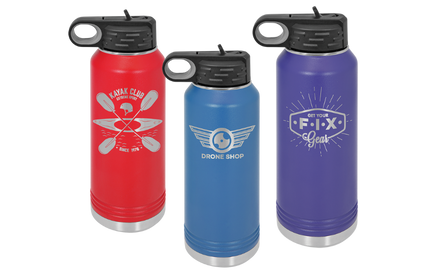 Custom Engraved Water Bottle 32 oz.