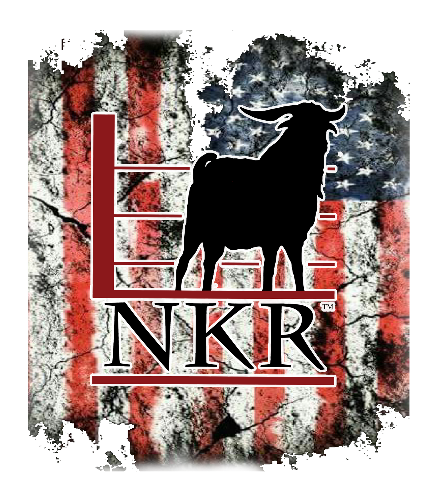T-Shirt - NKR Distressed Flag