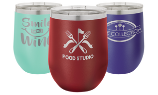 Custom Engraved Wine Tumbler