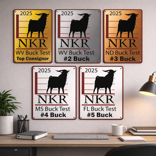 NKR Buck Test Sign
