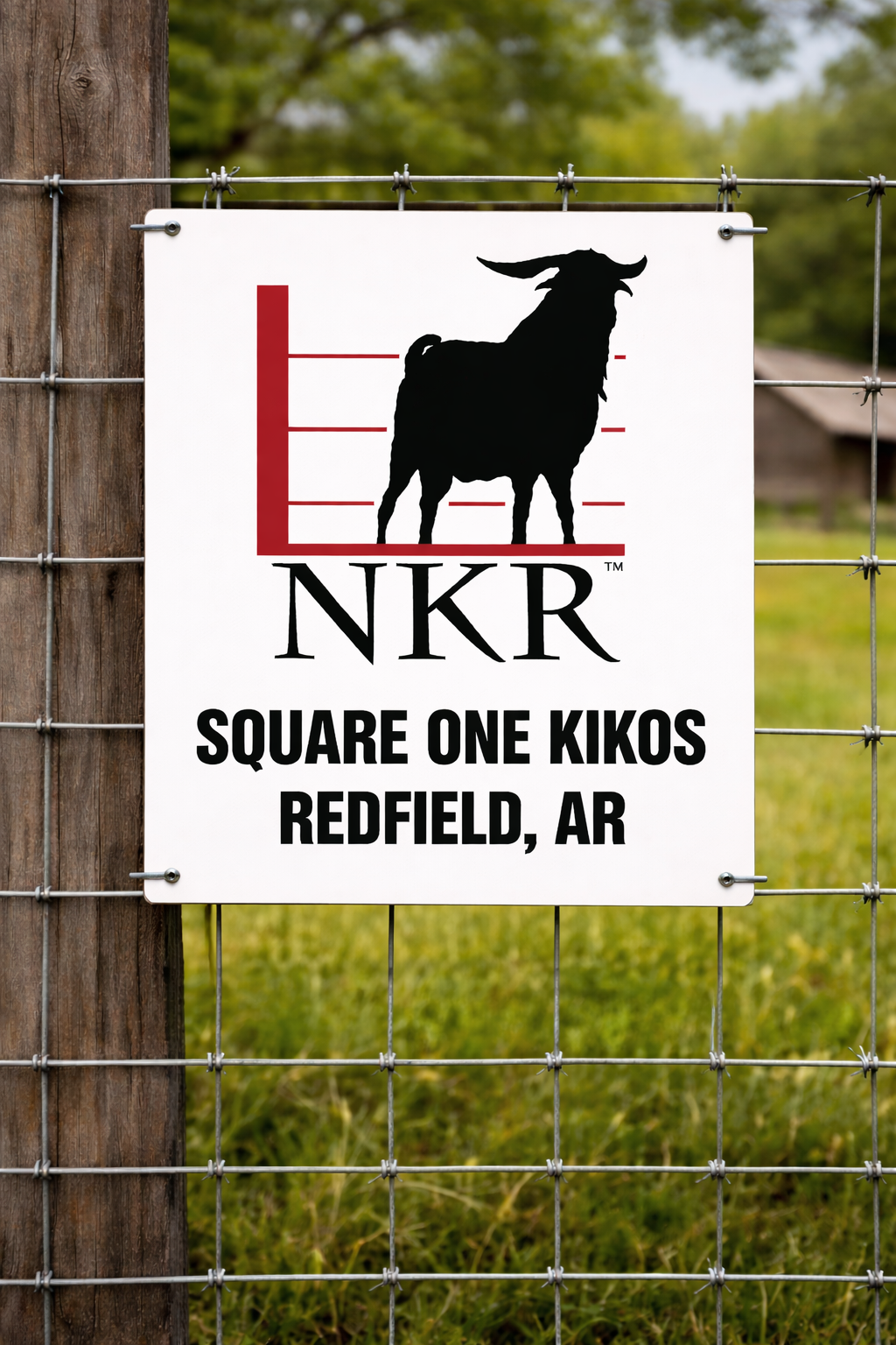 NKR Farm Sign